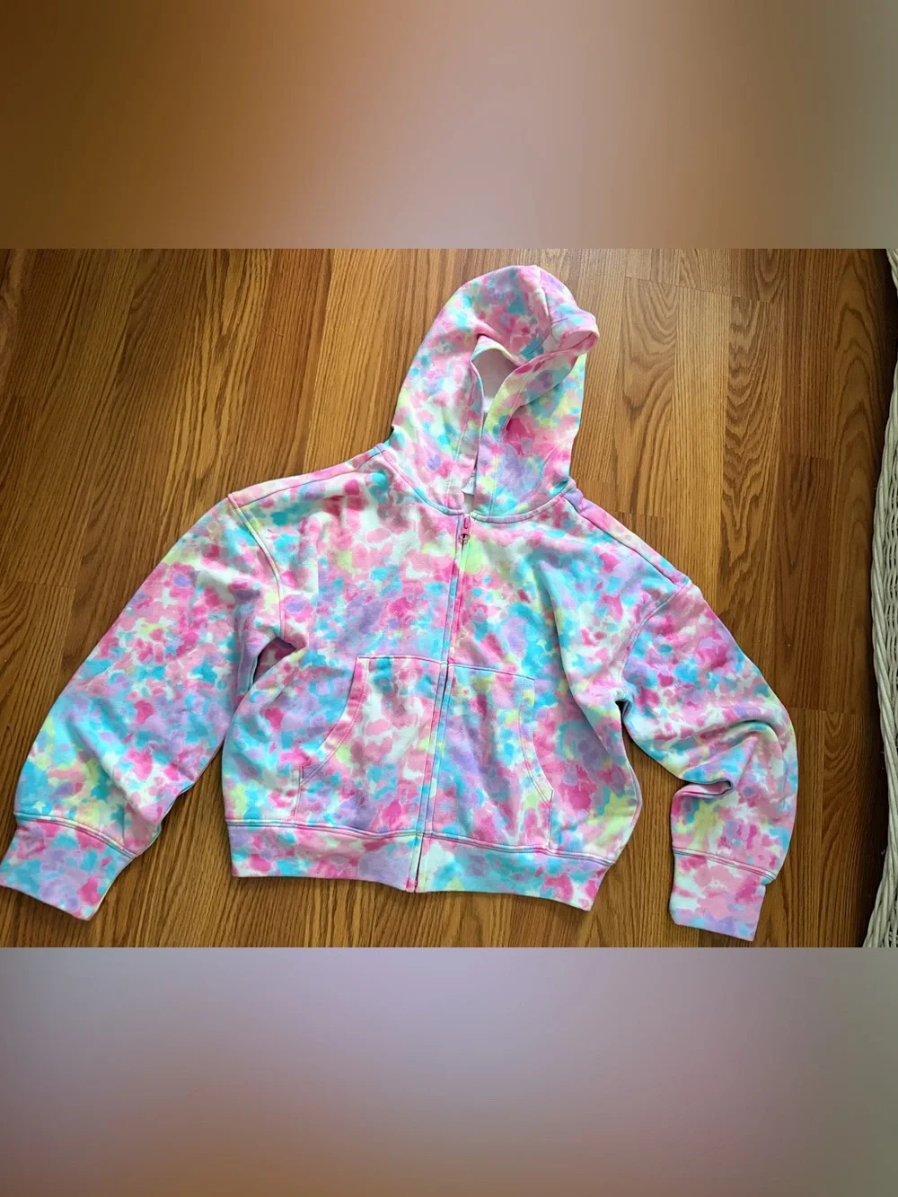 Kids Pastel Tie-Dye Zip-Up Hoodie and sweat set! (2 pieces!) - NWT